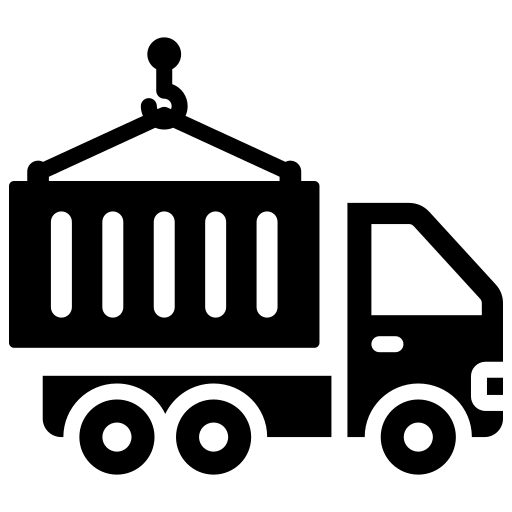 Vận tải hàng hóa đường bộ icon